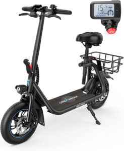 4. C1 Electric Scooter with Seat for Adults