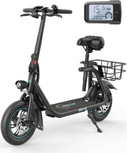 8. Gyroor Electric Scooter for Adults with Seat