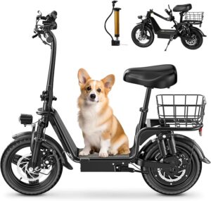 INSDRGN C14 Electric Scooter for Adults with Seat